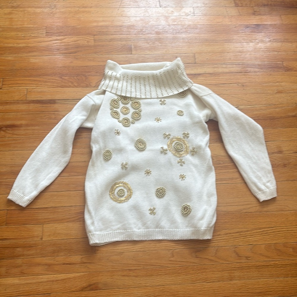 Vintage Victoria Jones Beaded Sweater